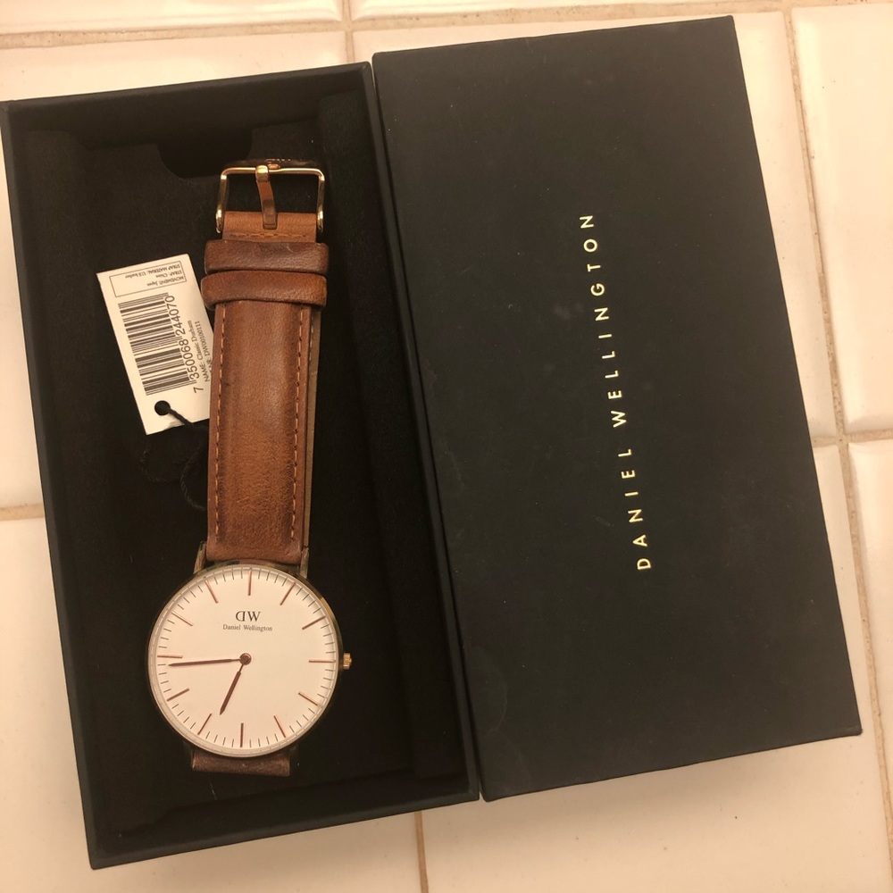 Classic Durham 40mm Rose Gold Daniel Wellington